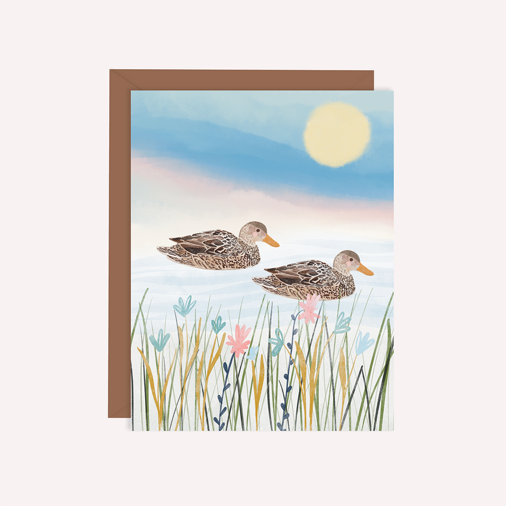 Duck Note Card