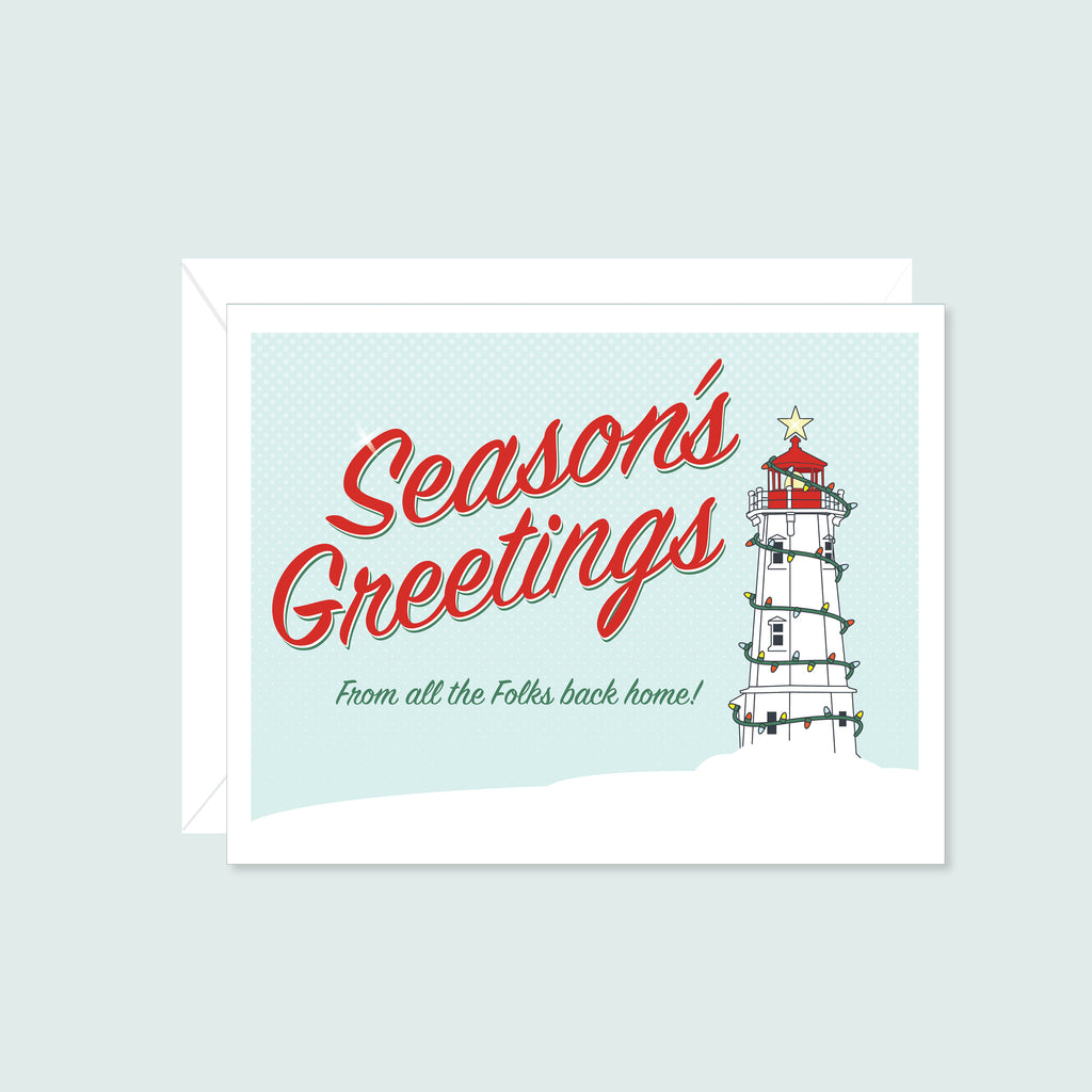 Lighthouse Season's Greetings